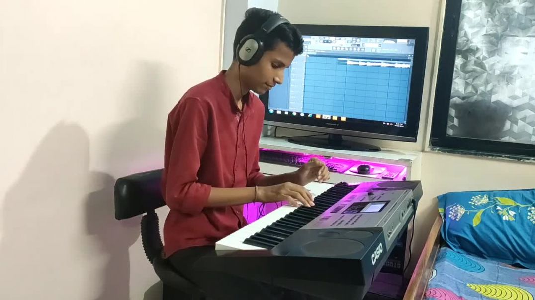 Dil Ke Arman Aasuon Me Bah Gaye - पियानो पर बजाना सीखे Easy Piano Tutorial Sad Hindi Song