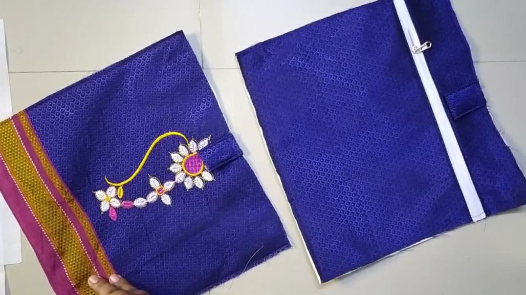 How To Make Beautiful Party Bag At Home _ Beautiful Khan Purse Making _ Hand Bag Cutting Stitching