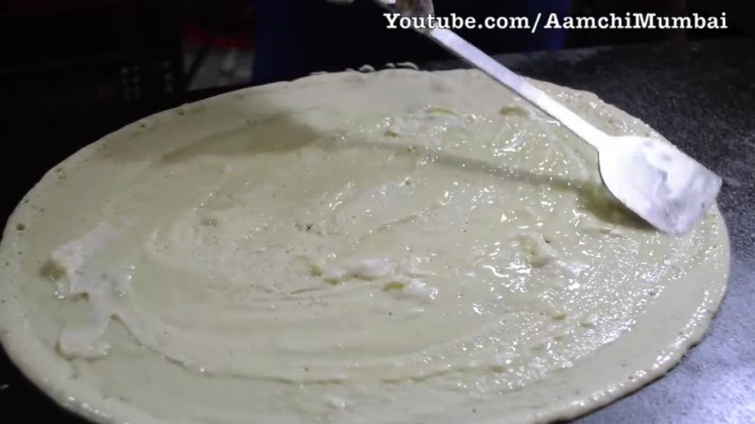 ⁣MELTING CHEESE FRENCH FRIES Dosa _ Cheese Burst Dosa _ Indian Street Food