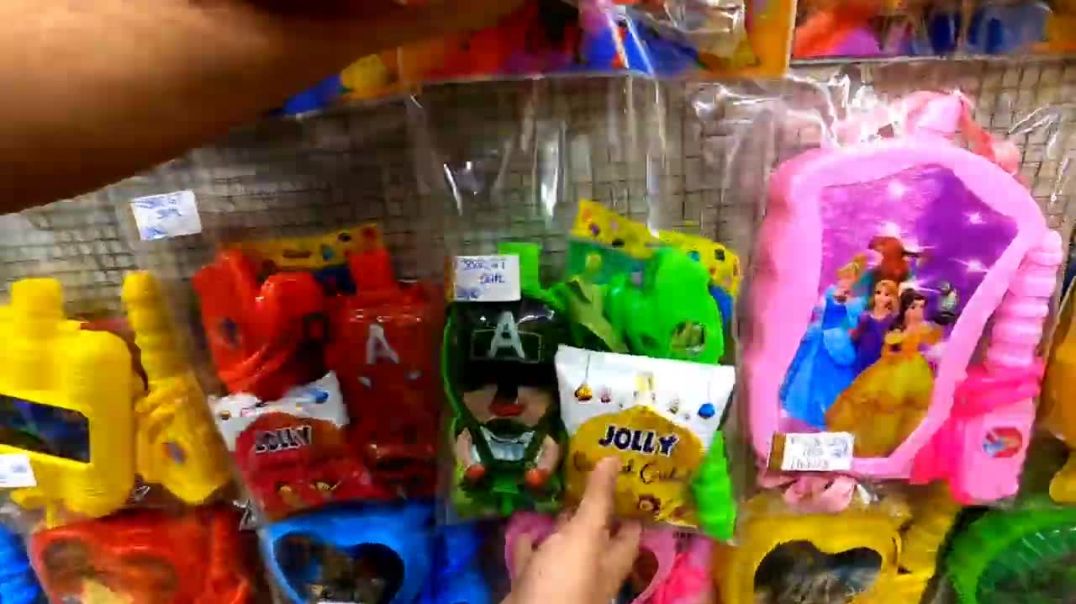 ⁣मात्र ₹2.5 में होली के रंग, गुलाल, पिचकारी सबसे सस्ता _ Holi Item Wholesale Market Sadar Bazar Delhi