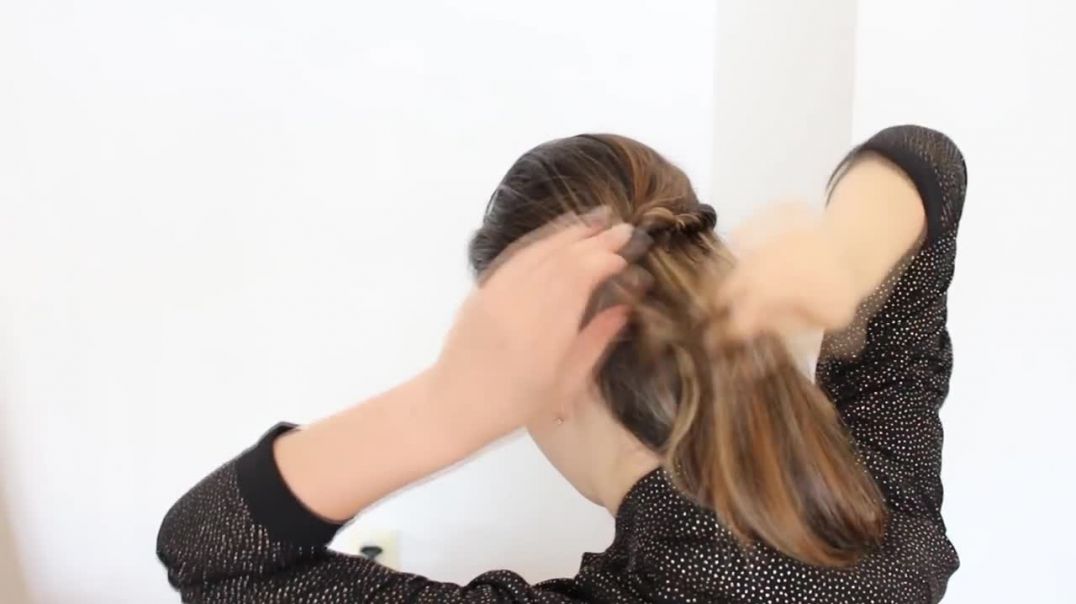 Easy Great Gatsby Inspired Hairstyle tutorial  _ DIY Low Bun Updo with Vintage Headpiece!