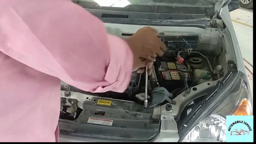 How To change Alto 800 front bumper #Automobileservice