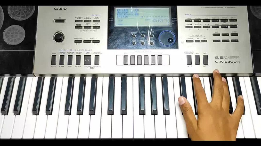 ⁣Hare Rama Hare Krishna - मिनटो में बजाना सीखे Easy Piano _ Harmonium Tutorial Ram Dhun