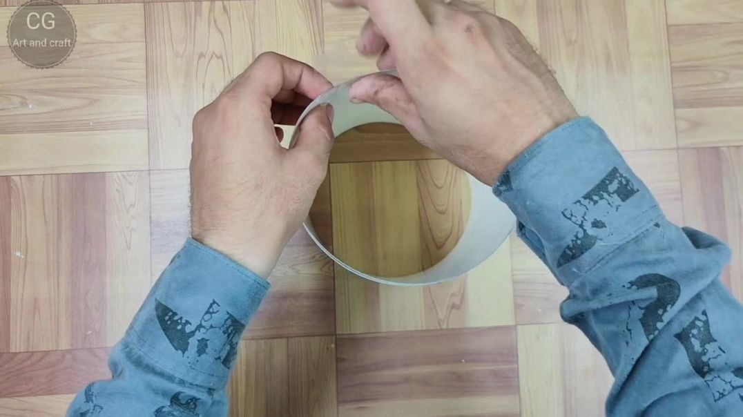 DIY- White Cement Flower Pot __ Home decor Pottery making _