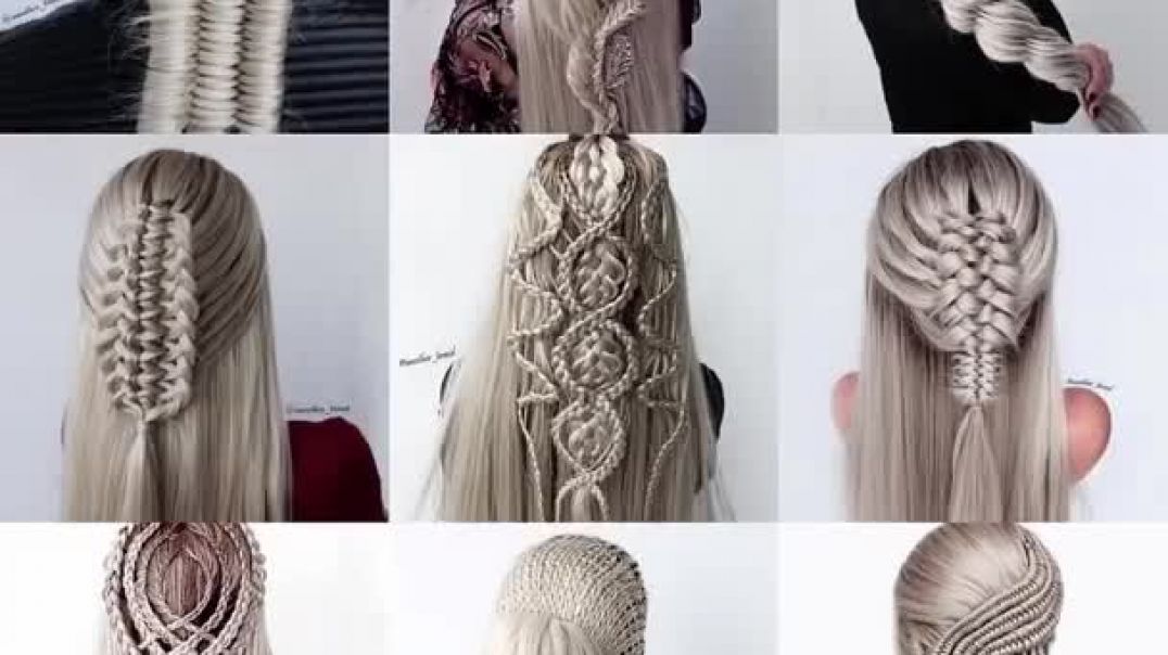 Express buns for short to medium hair