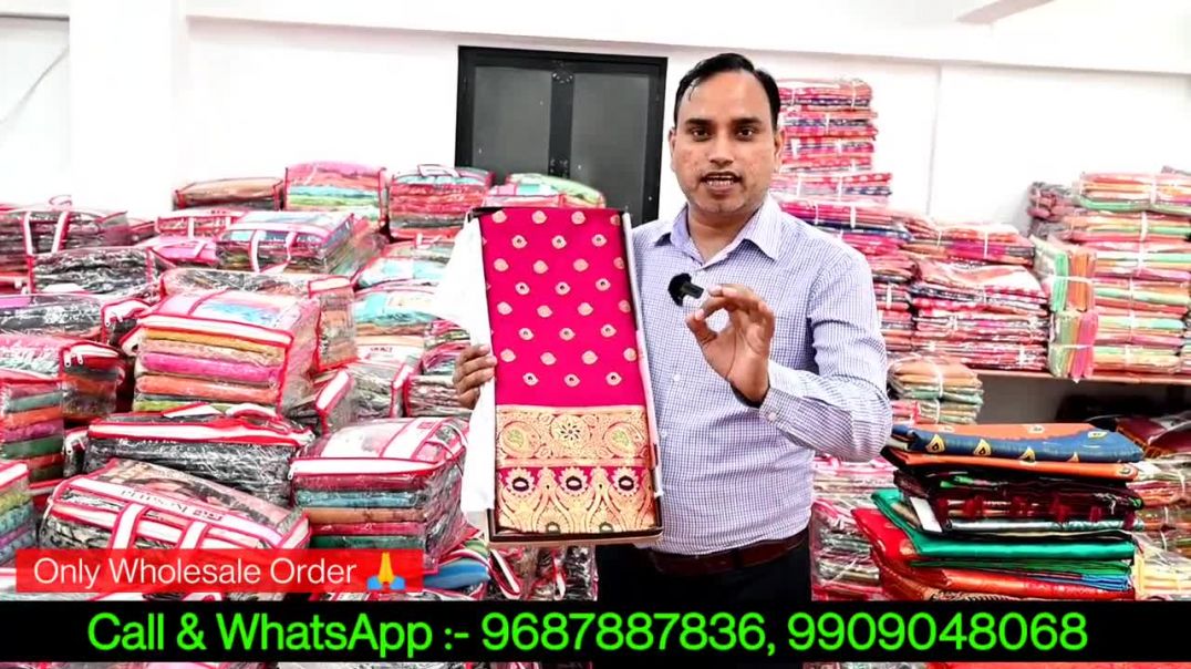 Pure Banarasi silk sarees at best prices
