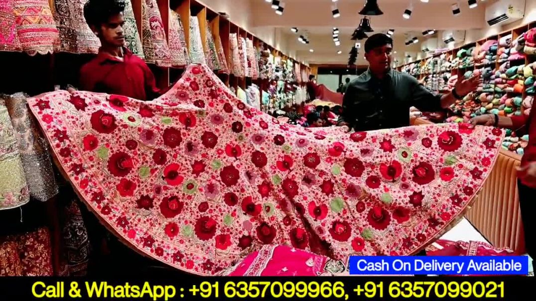 Cheapest Bridal ; Designer Lehenga Choli With Price _ लहंगे फैक्ट्री दामों पे _ Wholesale Lehenga