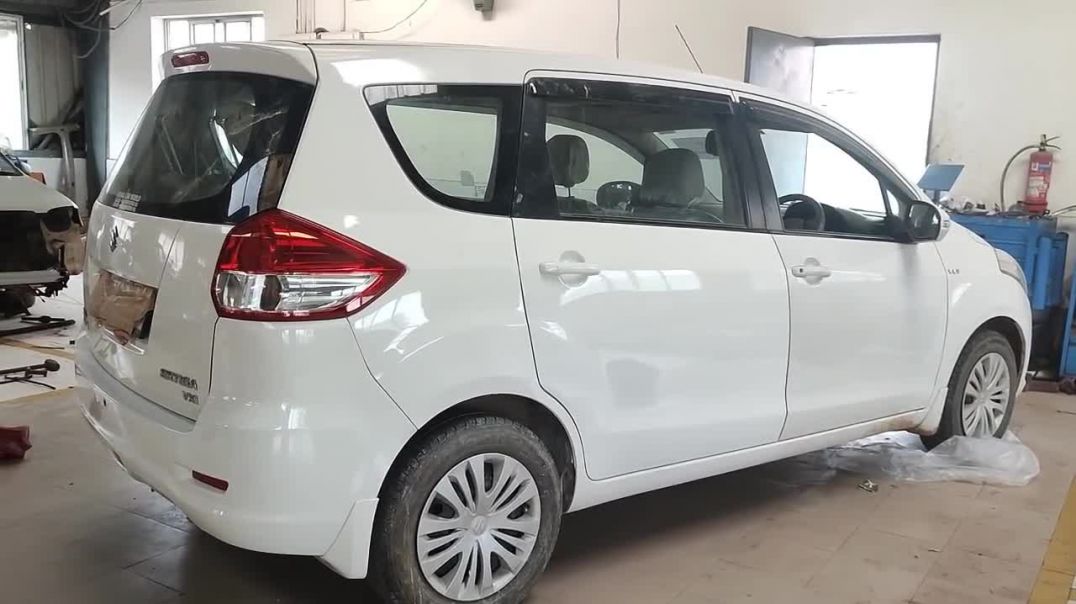 Ertiga Dent removing process_Ertiga Denting Painting