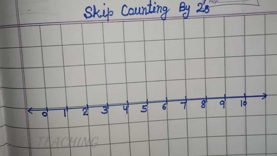 ⁣#MATH Learn Skip Counting by 2 । How To Skip Counting #education #rps #teaching #online #study