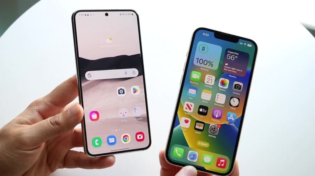 iPhone 14 Vs Samsung Galaxy S22! (Comparison) (Review)