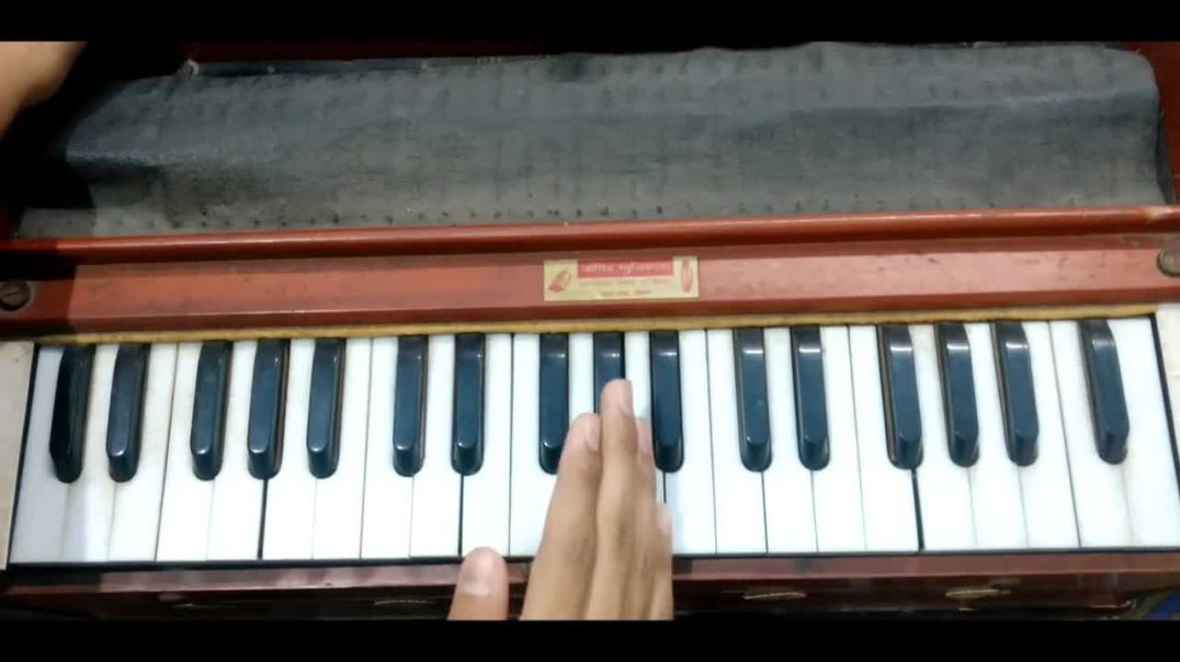 Karm No Sangathi Rana Maru Koi Nathi - Gujarati Bhajan Harmonium _ Piano Tutorial કર્મ નો સંગાથી