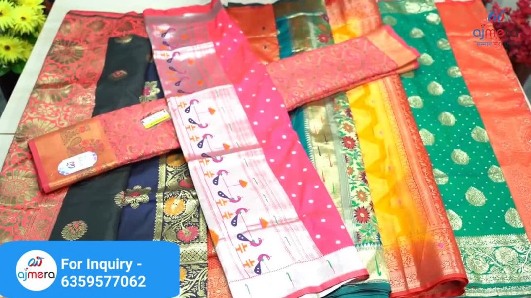 असली बनारसी साड़ी सीधा सूरत की फैक्ट्री से, Silk Saree Manufacturer, Silk Saree Wholesale Market