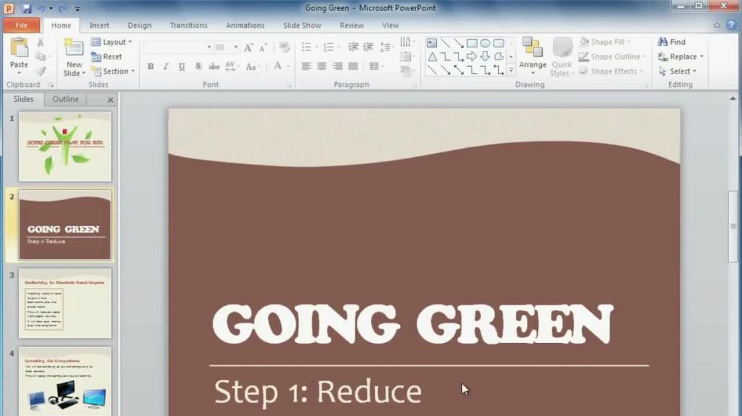 ⁣PowerPoint 2010_ Creating WordArt
