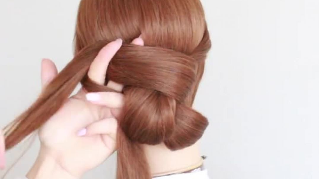 NEW VIRAL HAIR BUN UNDER 1 MINUTE