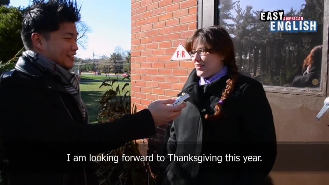 ⁣Easy English 12 - Thanks Giving