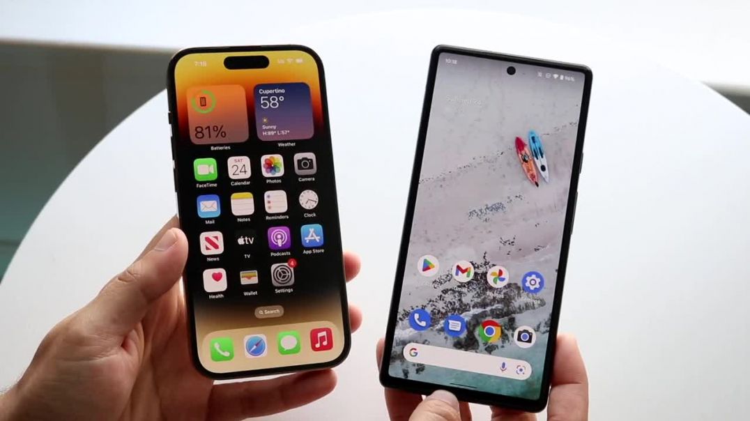 iPhone 14 Pro Vs Google Pixel 6! (Comparison) (Review)