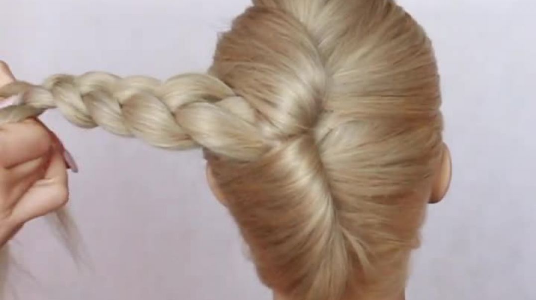 EASIEST Updo ever Super simple &perfect for long, medium &amp;amp; shoulder length hair