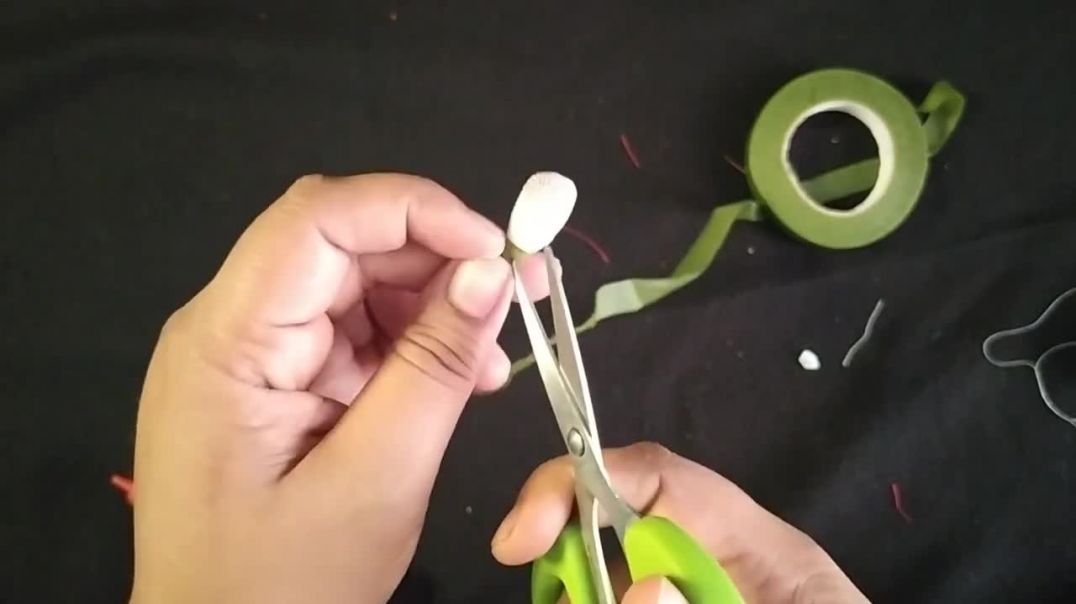 ⁣How To Make Beautiful Nylon Flowers At Home _ Hair Brooch Making _ Stocking Flowers Making-be Artist