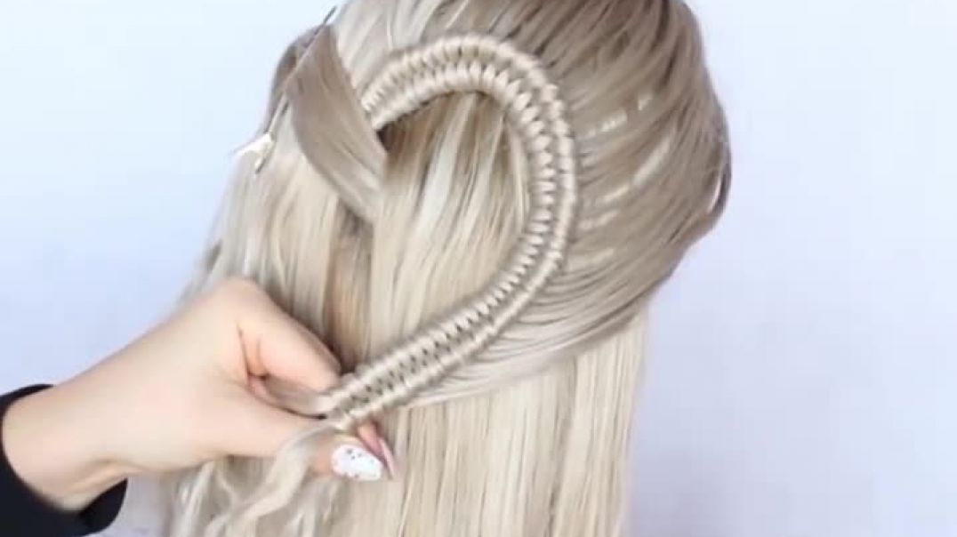 😱 4 HEART Braid Hairstyle Tutorial 😍 Hairstyle Transformations perfect for long, medium length hair