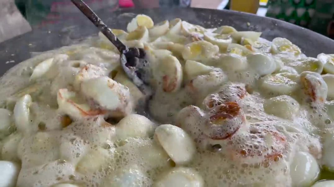 MASSIVE Boiled Egg Fry _ 50 Eggs Fried on Huge Tawa _ Indian Street Food