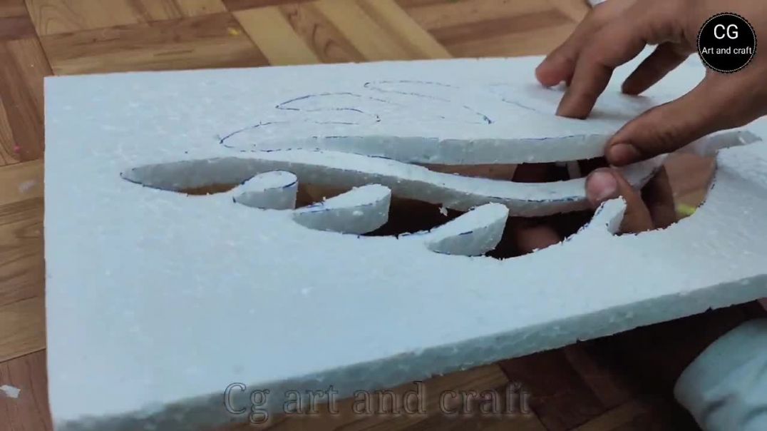 Leaf ☘️ Cement Craft Ideas • White Cement Craft Idea • Showpiece • Home Decoration • DIY Cement