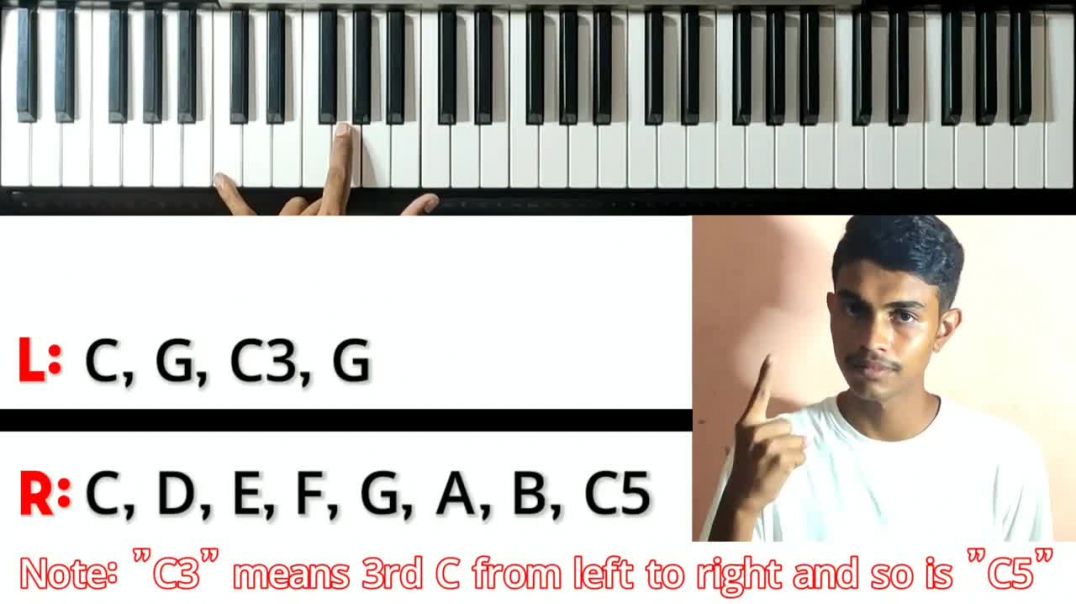 ⁣How To Play Piano Keyboard (Lesson - 2) Basic To Advanced Piano Lesson Tips & Tricks