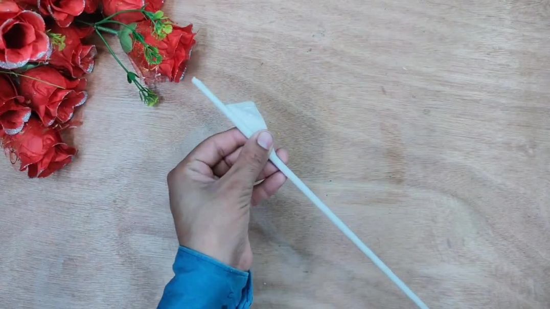 Paper Flower vase making at home __ Cement Flower pot making _
