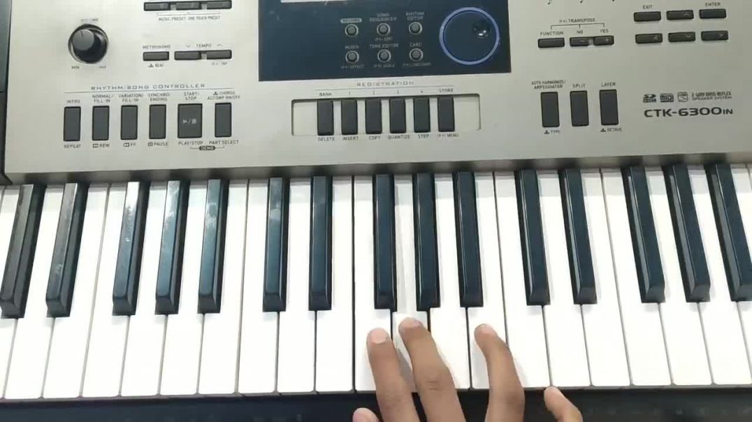 ⁣Tu Shayar Hai Mein Teri Shayari - आसानी से पियानो पर सीखे Saajan Madhuri Dixit Piano Tutorial