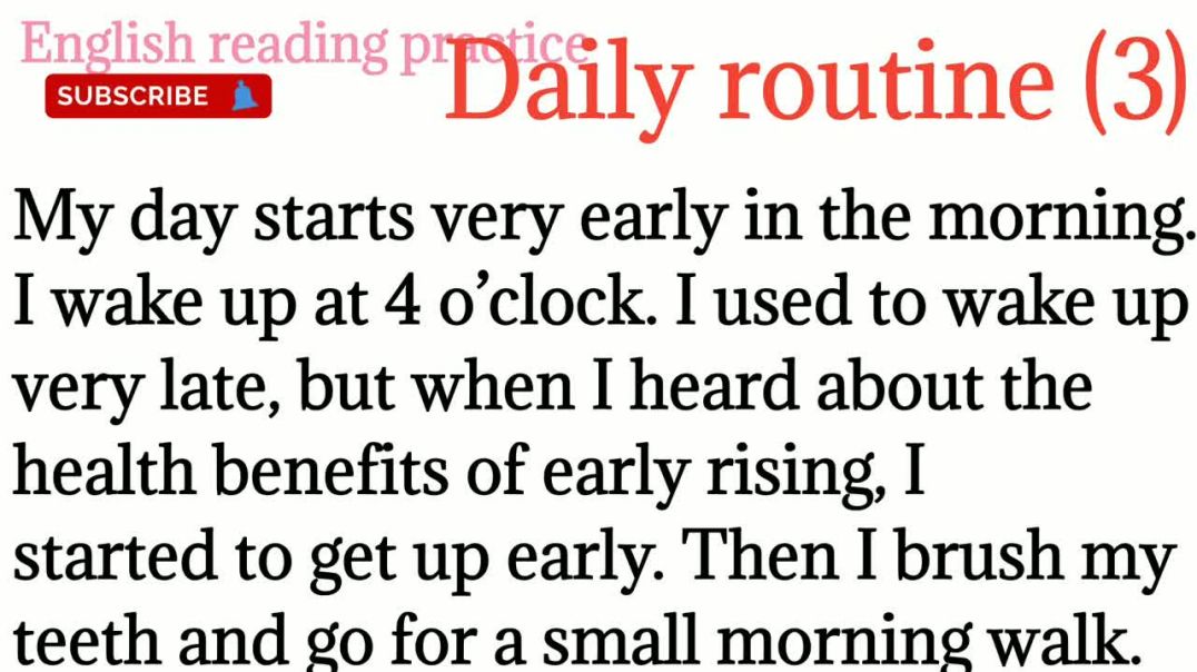 ⁣115,Daily routine कैसे बताए_How can I write my daily routine_talking about daily routine_paragraph