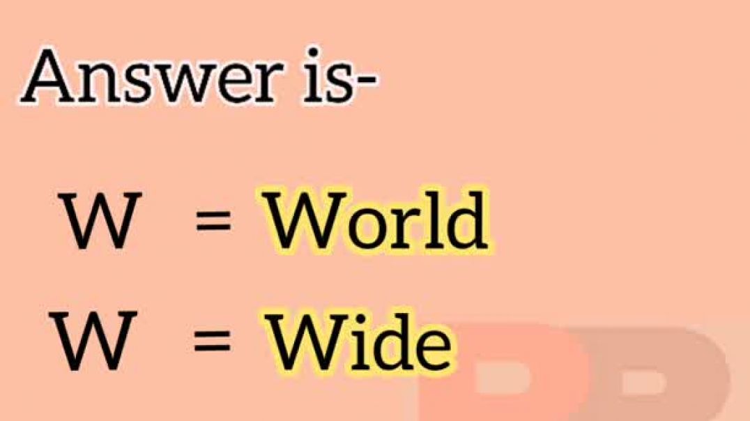 full form of WWW। WWW ka full form kya hai।