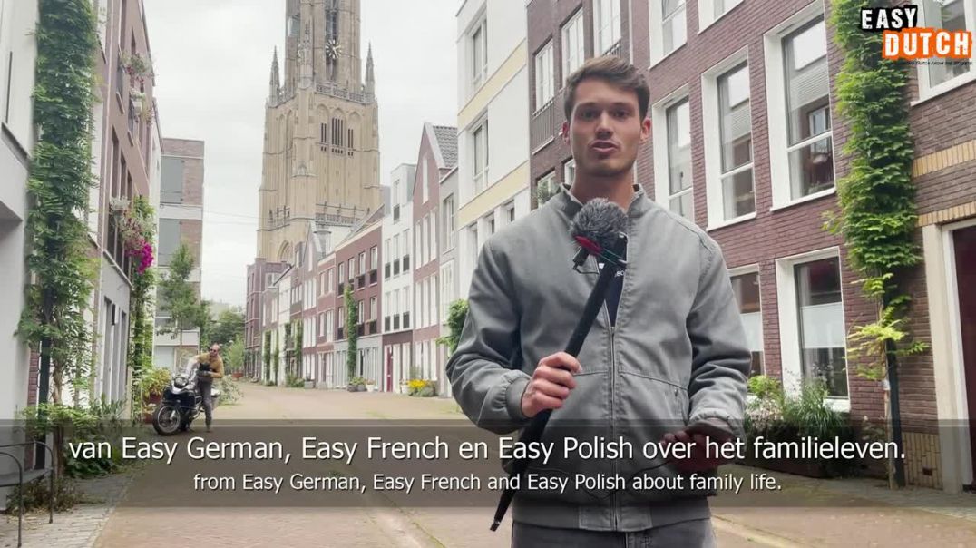 ⁣Family Life In The Netherlands (preview) _ Easy Dutch 19