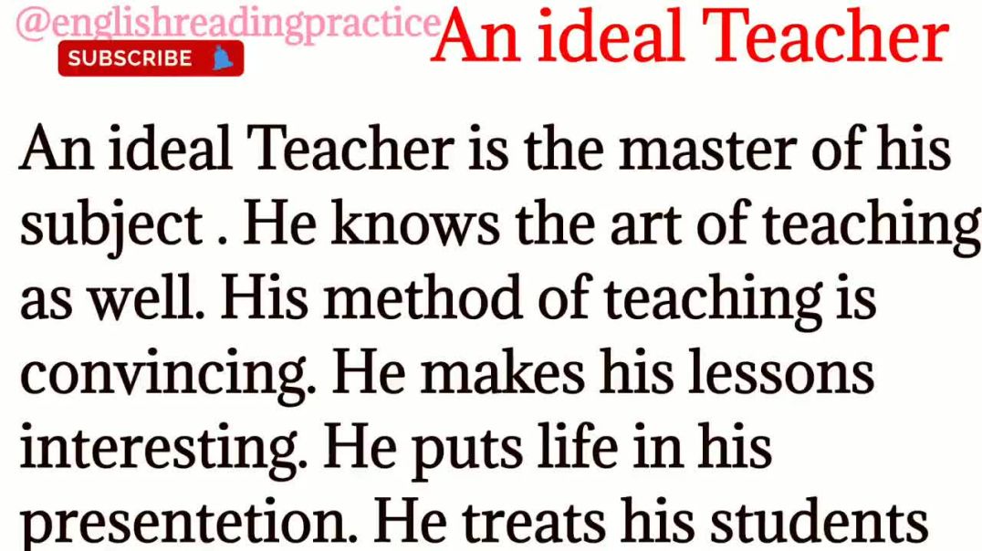 41,An ideal Teacher essay_Teachers day paragraph_how to improve English_English सीखे