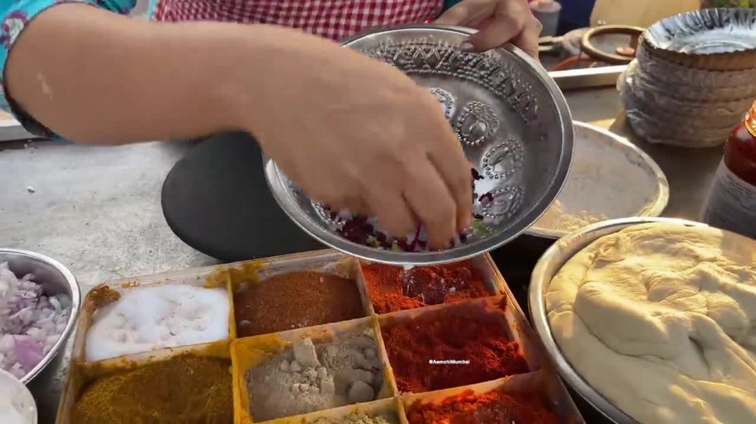 ⁣Surat Aunty serves over 120 Types of Parathas _ Indian Street Food