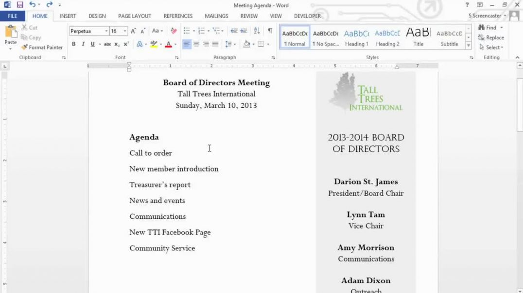 ⁣Word 2013_ Lists