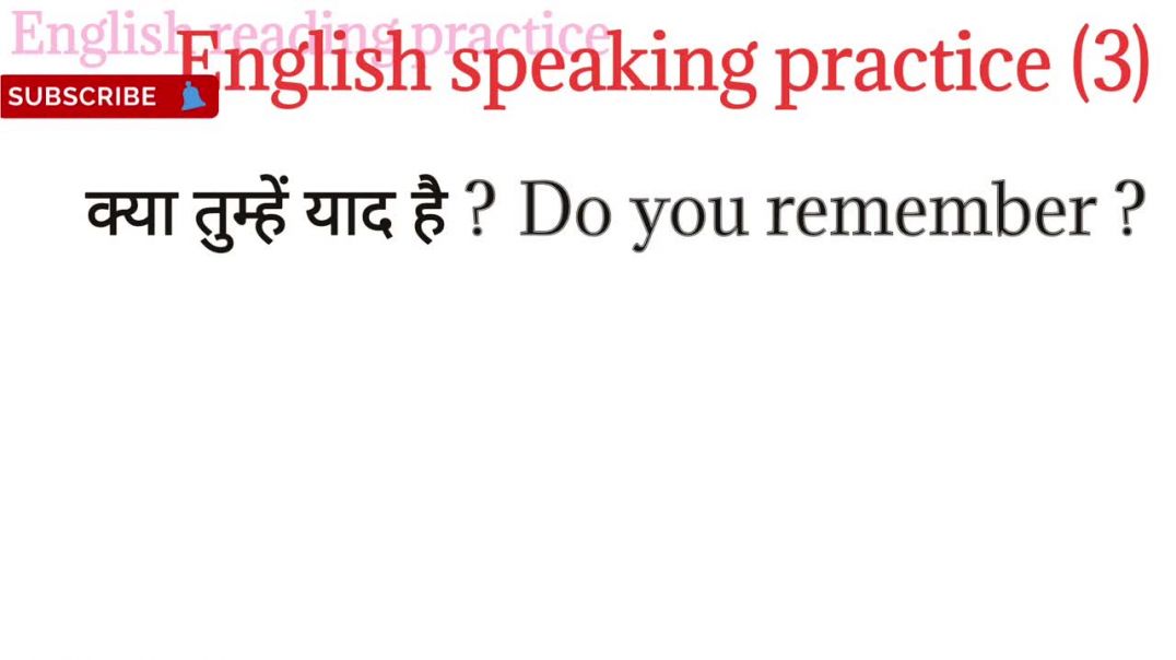 English speaking practice_Spoken English sentences_ आसनी से English बोलना सीखे_ daily use sentences