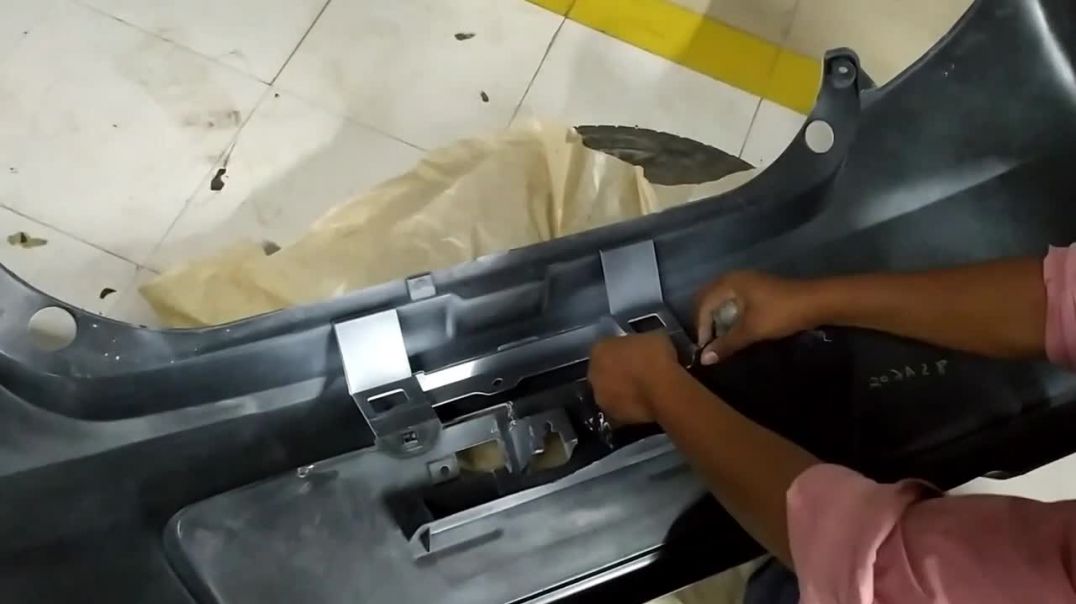 How to change Alto K10 Rear Bumper #Automobileservice