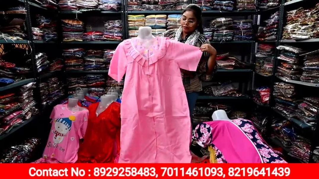 cheapest nighty manufacturer in Delhi,Ladies cotton Nighty,Nighty wholesale market