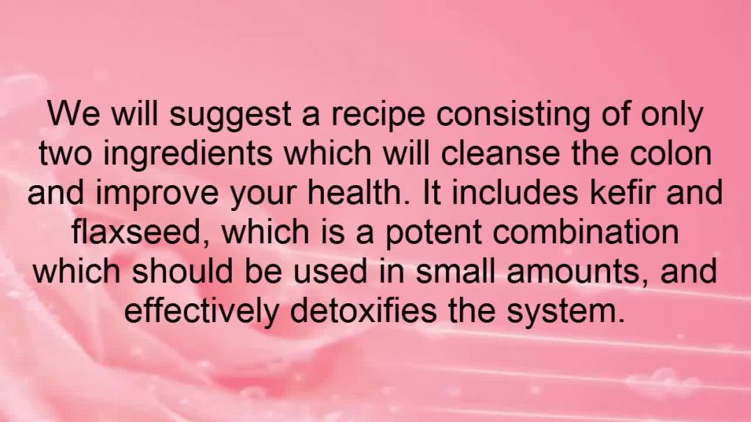 ⁣These Two Ingredients Remove Pounds Of Toxins From Your Intestines
