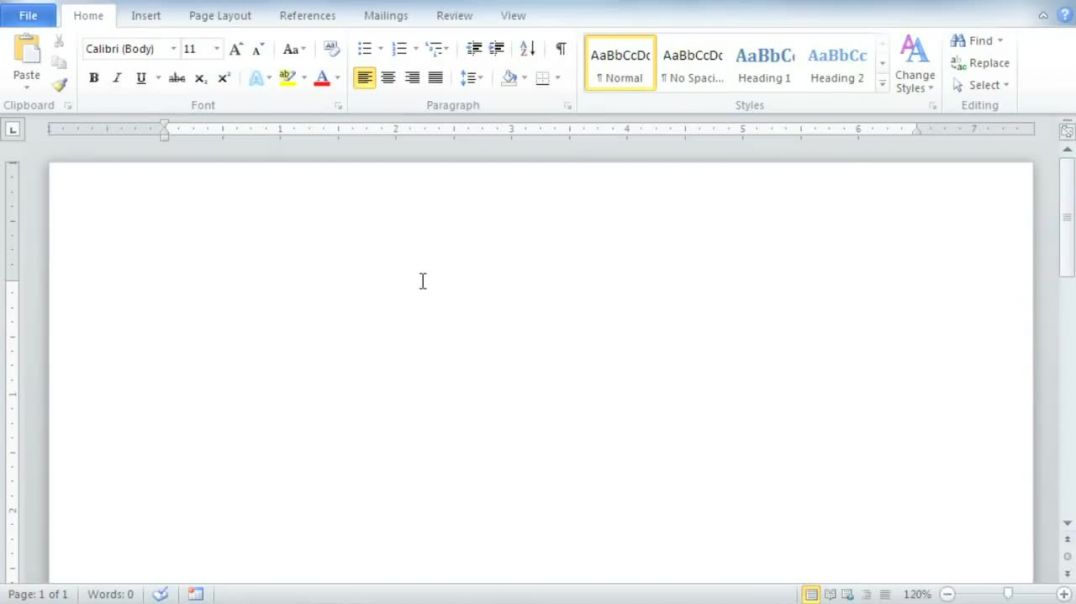 ⁣Word 2010_ Using Templates