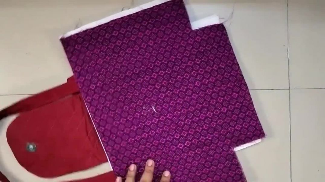⁣No Zipper Very Beautiful Hand Bag Design _ Beautiful Hand Bag Making At Home _ Handbag _ Purse _ Bag