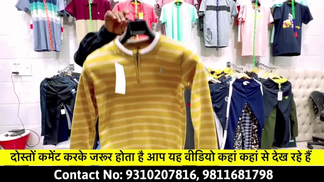 ⁣Cheapest tshirt market in delhi,jacket market in delhi gandhinagar