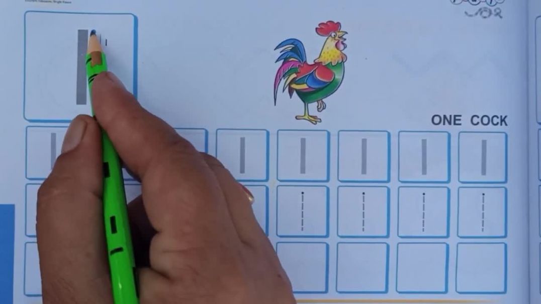 [ Nursery Class Math REVISION Worksheet ] नर्सरी के बच्चों को Math का Revision और गिनती लिखना सिखाएं