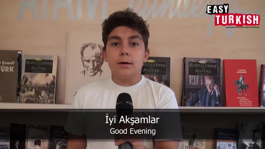 Easy Turkish - 20 Most Important Phrases With Salih