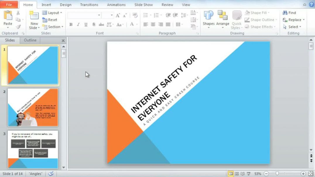 ⁣PowerPoint 2010_ Sharing Presentations