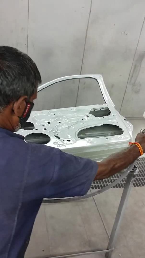 Alto 800 Door Painting inside #automobileservice # youTube #youtubeshorts#shorts