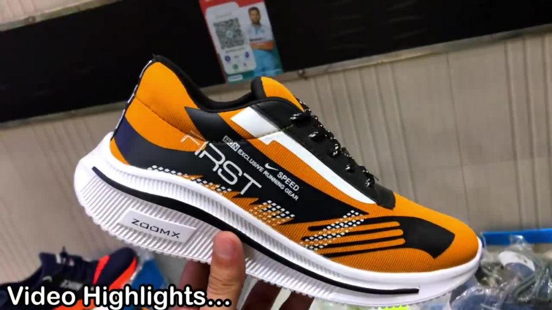 BEST QUALITY SPORTS SHOE ₹160 _ Shoes Wholesale Market _ Sports Shoes In Cheap Rate _ Agra Shoes