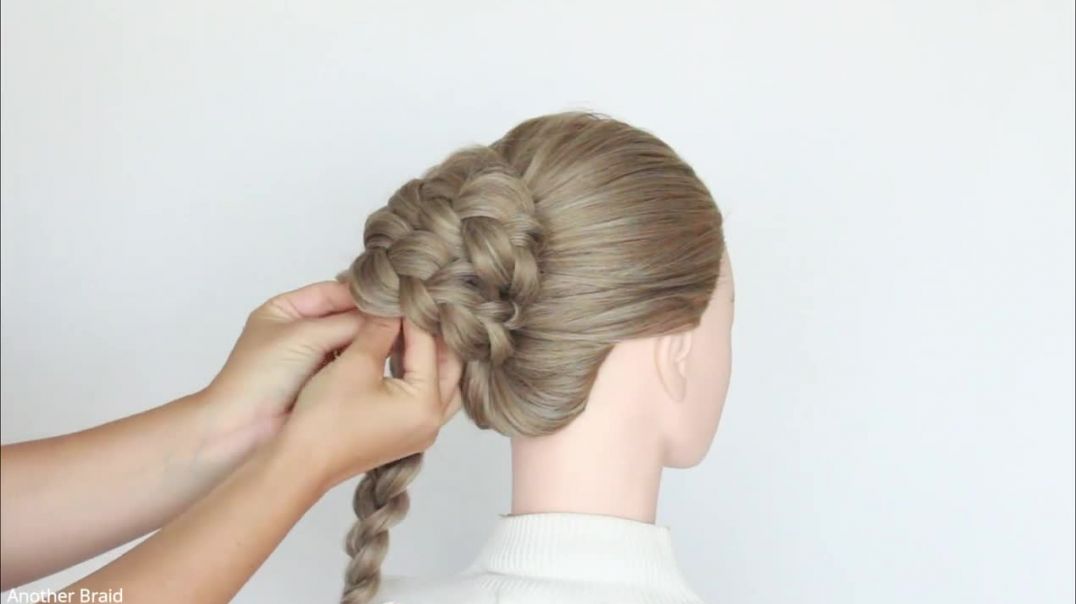 Big French Bun Hairstyle With New Trick - Simple French Roll Hairstyle Step By Step _
