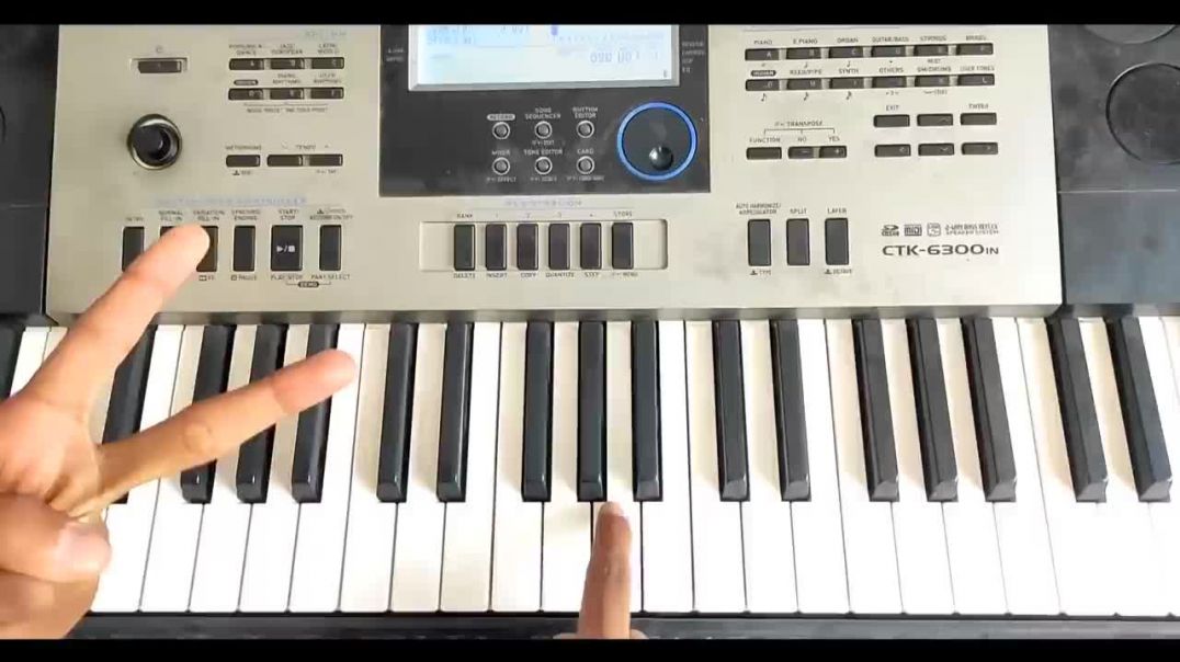 ⁣Ambe Tu Hai Jagdamabe Kali - सिर्फ 4 बटनों पर सीखिये Kali Maa Ki Aarti Aarti Piano Tutorial