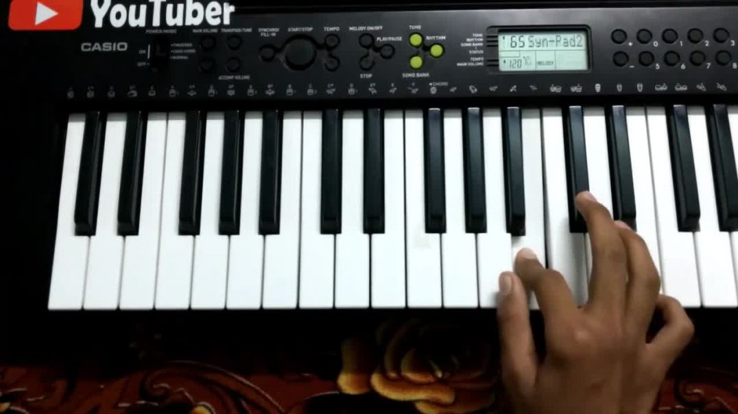 ⁣Aate Jaate Khubsurat Awaara - Anurodh (1977) On Piano Instrumental Rajesh Khanna The Kamlesh