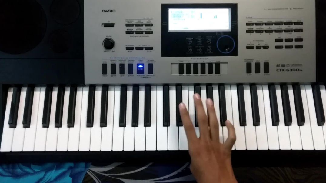 Dwarika No Nath - Jignesh Dada - Piano Casio Keyboard - દ્વારિકા નો નાથ - Gujarati Bhajan